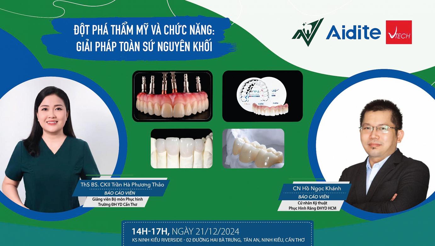WORKSHOP: ĐỘT PHÁ THẨM MỸ VÀ CHỨC NĂNG GIẢI PHÁP TOÀN DIỆN SỨ NGUYỄN KHỐI