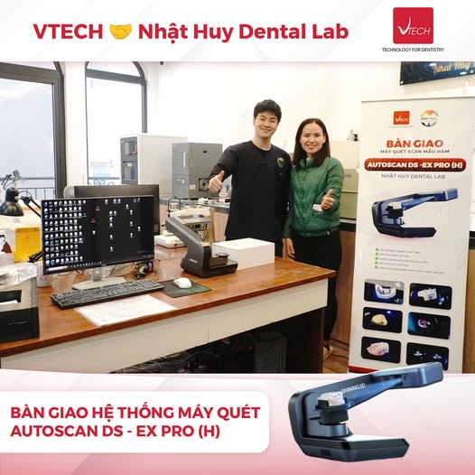 VTECH x NHẬT HUY DENTAL LAB  || LỄ BÀN GIAO MÁY QUÉT MẪU HÀM AUTO SCAN D-EX PROH