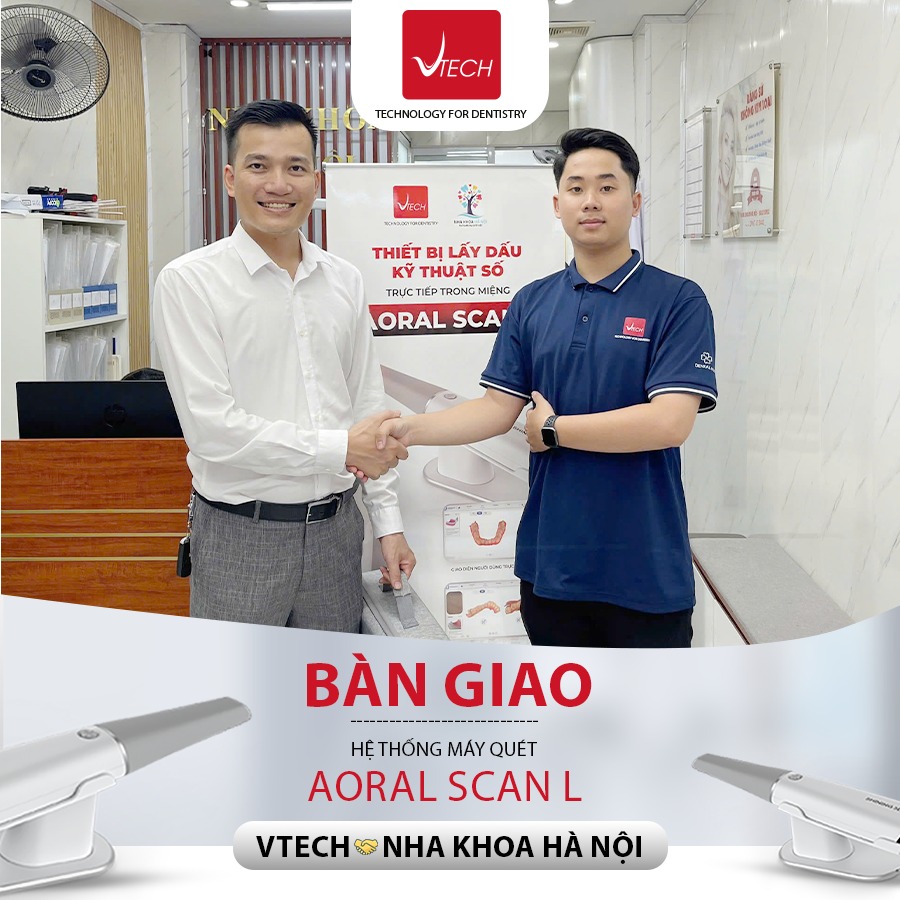 VTECH x NHA KHOA HÀ NỘI || LỄ KÝ KẾT BÀN GIAO GIẢI PHÁP LẤY DẤU KỸ THUẬT SỐ TRỰC TIẾP TRONG MIỆNG AORAL SCAN L