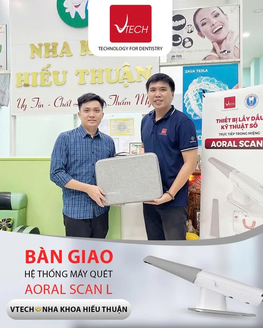 VTECH x NHA KHOA HIẾU THUẬN || LỄ KÝ KẾT BÀN GIAO MÁY QUÉT TRONG MIỆNG AORAL SCAN L