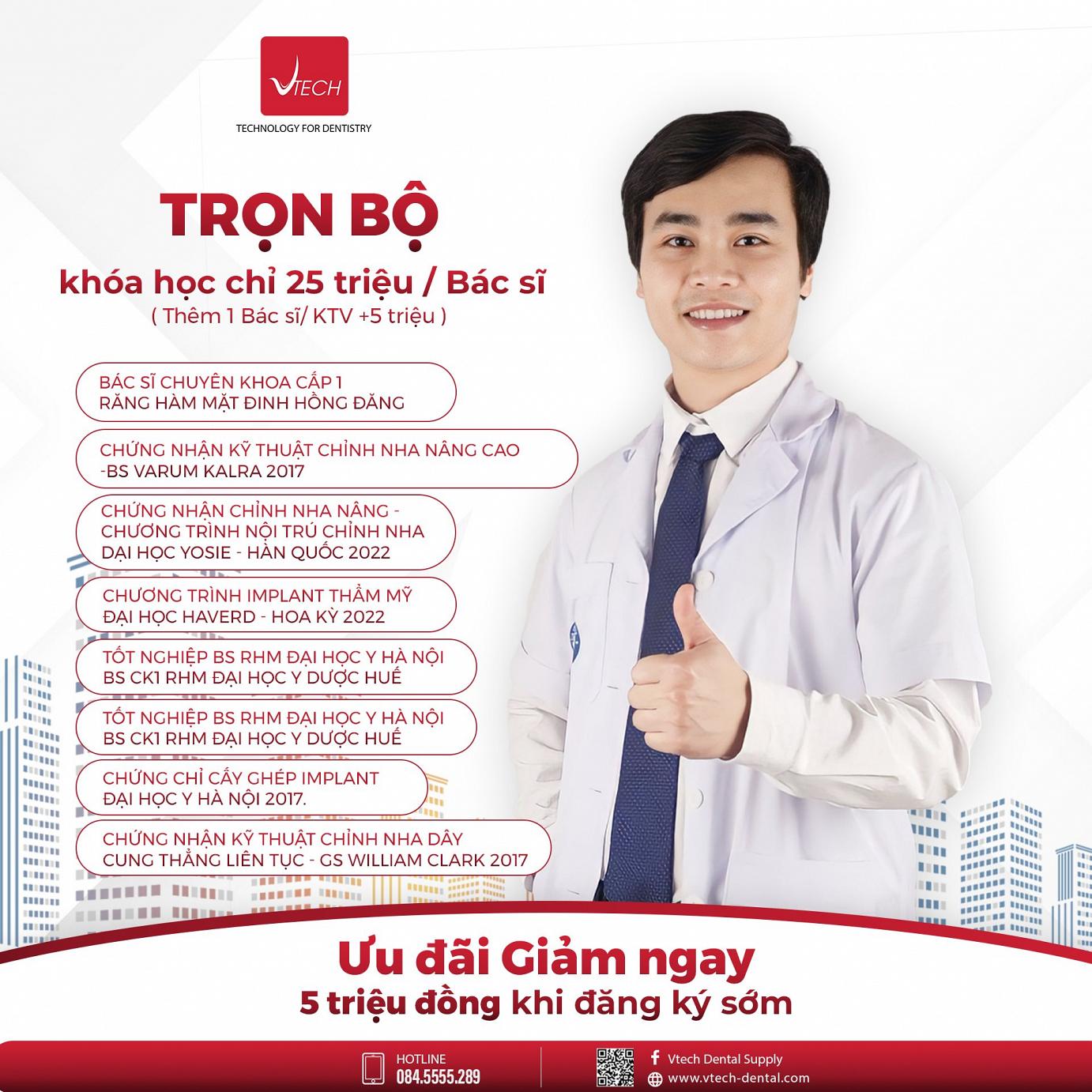 TUYỂN SINH KHÓA HỌC QUY TRÌNH THIẾT KẾ SẢN XUẤT MÁNG CHỈNH NHA TRONG SUỐT IN-HOUSE TỪ A-Z